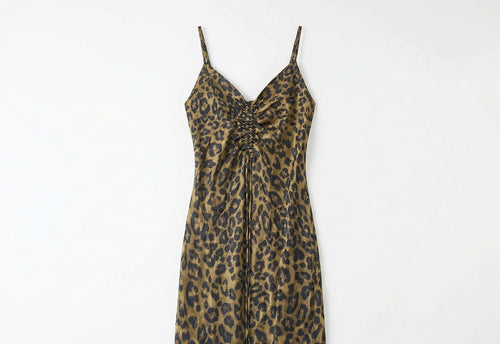 Vestido animal print Zara