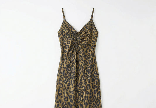 Vestido animal print Zara